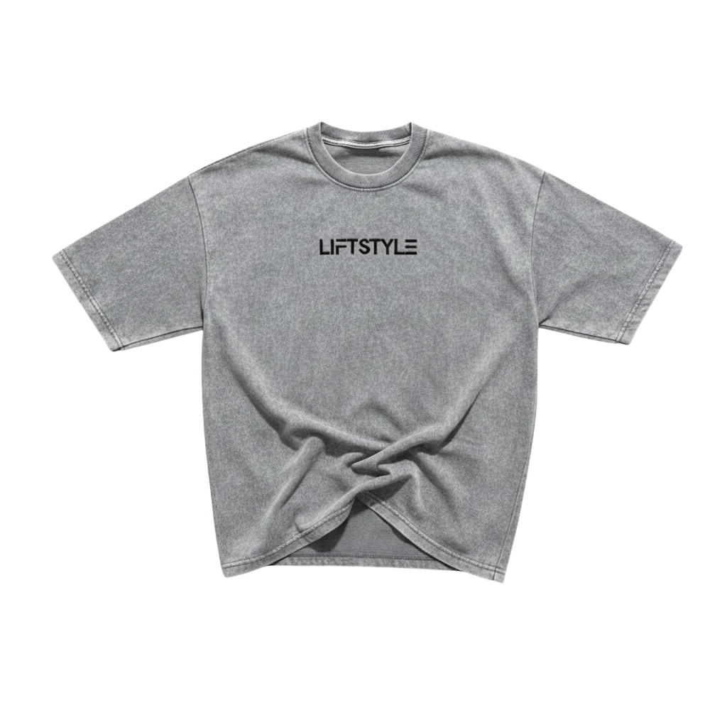 “ESSENTIAL” OVERSIZED TEE (Grey)