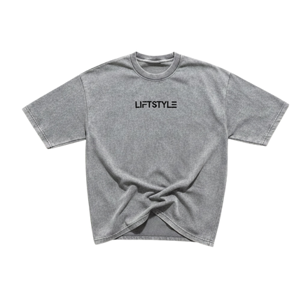 “ESSENTIAL” OVERSIZED TEE (Grey)